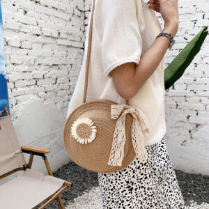 Fashion Minority Design Straw Bag All-matching Weaving