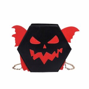 Alternative view of Women's Fashion Halloween Pumpkin-shaped Crossbody Shoulder Bag