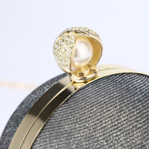 Alternative view of Premium Flash Round Pearl Bag For Women's Retro