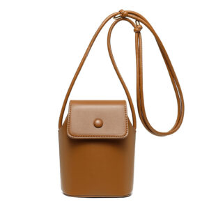 Alternative view of Korean PU Mobile Phone Bag Retro Women's Bucket Bag