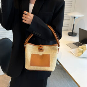 Alternative view of Ladies Fashion Personality Summer New Straw Bag