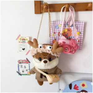 Furry Chain Crossbody Bag For Women