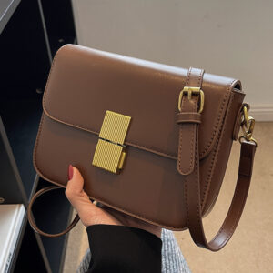 Alternative view of Women's Shoulder Messenger Simple Advanced Small Square Bag