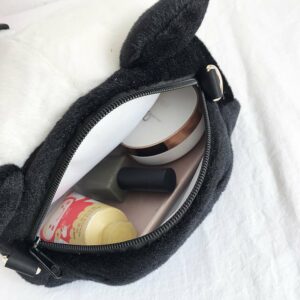 Alternative view of Plush panda shoulder bag