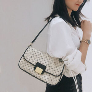 Alternative view of Women's printed geometric shoulder bag