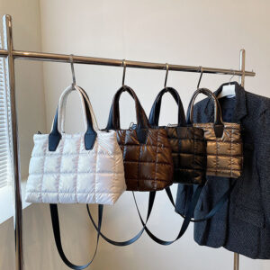 Alternative view of Fashion Car Stitching Plaid Shoulder Bag