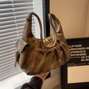 Alternative view of Retro Old Money Style With Fashion Shoulder Underarm Bag