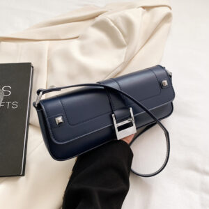 Alternative view of Fashion Silver Commuter Shoulder Bag Retro