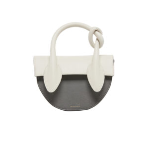 Alternative view of Trendy Color Matching Twisted Rope Knot Shoulder Messenger Bag