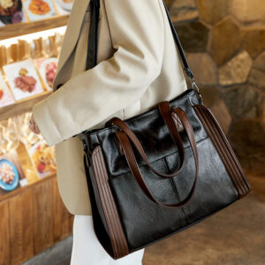 Large Capacity Soft Leather Single Shoulder Bag