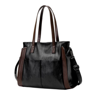 Alternative view of Large Capacity Soft Leather Single Shoulder Bag