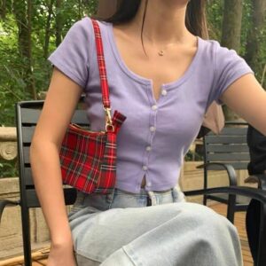 Alternative view of All-Match Armpit Bag Literary Shoulder Bag