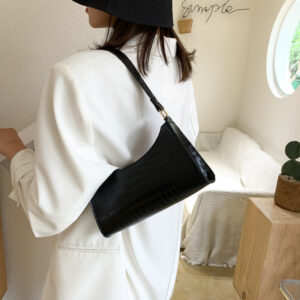 All-match Underarm Female Baguette Bag Retro Shoulder Bag
