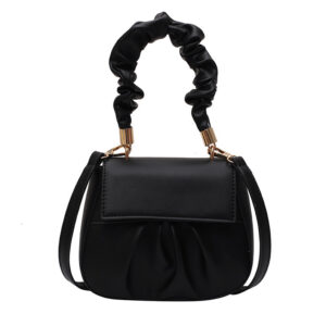 Alternative view of Pleated retro portable diagonal bag