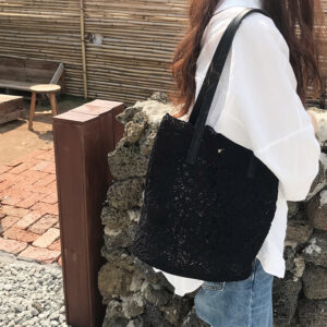 Alternative view of Lace Bucket Cloth Bag Ladies Handbag