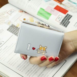 Alternative view of Cute Japanese Girl Heart Coin Purse Korean Small Short Paragraph