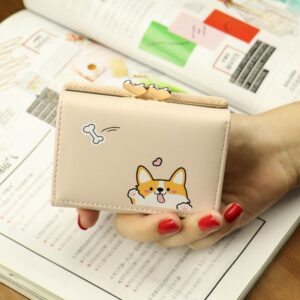 Cute Japanese Girl Heart Coin Purse Korean Small Short Paragraph