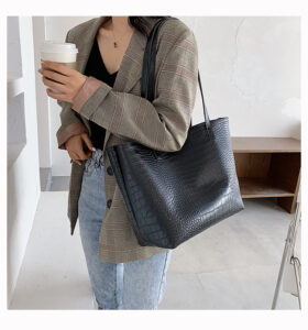 Alternative view of Western Style Tote Bag High-end Shoulder Bag