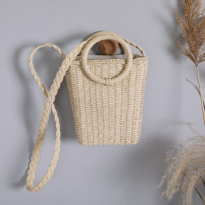 Alternative view of Fashion Straw Bag Single-Shoulder Diagonal Bag