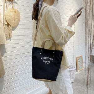 Alternative view of Letter Shoulder Handbag Beach Bucket Bag