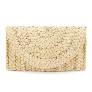 Corn Husk Clutch Straw Woven Leisure Bag