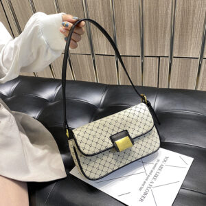 Fashion Underarm Bag Cross-border Simple Pu One-shoulder Small Square Bag