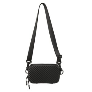 Alternative view of Crossbody Japanese Style Simple Couple One-shoulder Bag