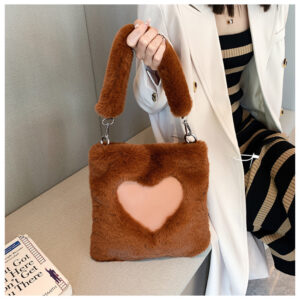 Alternative view of Love Handbags Winter Plush Shoulder Bags For Women