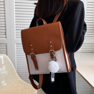 Alternative view of Multi Functional Women's Backpack With New Texture And Fashion Niche