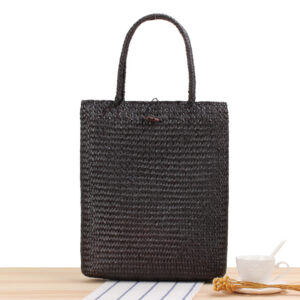 Alternative view of Women's Fashion Cooler Woven Single Shoulder Straw Bag