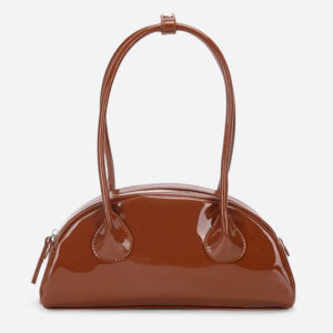 Alternative view of Half-round Shoulder Bag Is Versatile And Bright Face Long Handle Handbag