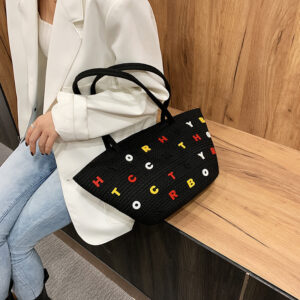 Alternative view of New Tide Woven Messenger Bag