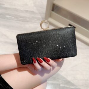 Alternative view of Fashion Rhinestone Ring Shiny Wallet