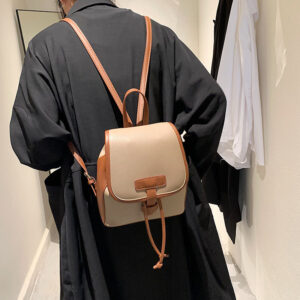 Alternative view of Fashion One Shoulder Messenger Bag PU Soft Leather Texture