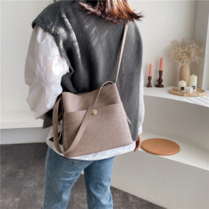 Alternative view of Vintage portable bucket bag