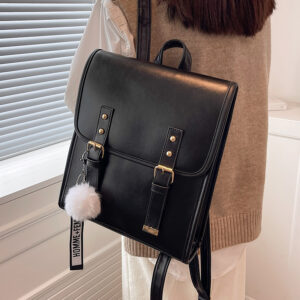 Multi Functional Women's Backpack With New Texture And Fashion Niche