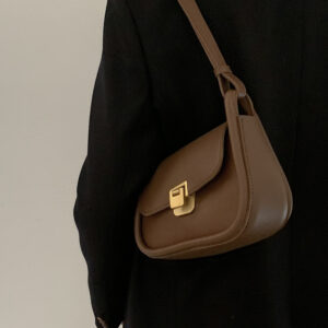 Women's Trendy Fashion Contrast Color Underarm Bag All Match