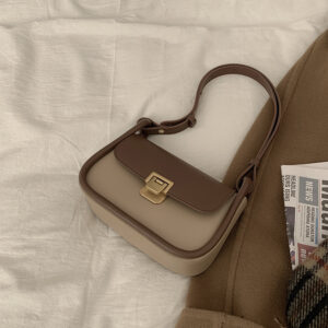 Alternative view of Women's Trendy Fashion Contrast Color Underarm Bag All Match