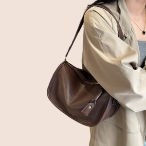 Alternative view of Boston Bag Women's Soft Leather Large Capacity Shoulder Crossbody