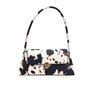 Stylish one-shoulder cow bag