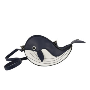 The New Style PU Cute Dolphin Little Girl One-Shoulder Bag