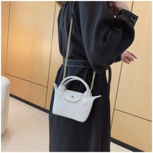 Alternative view of Crossbody Chain  Pattern Small Square Bag