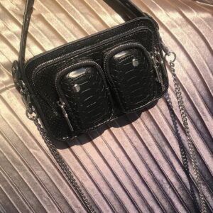 Alternative view of Chain Shoulder Messenger Underarm Small Square Bag