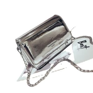 Alternative view of Korean Style Small Square  Fashion Simple Messenger Bag