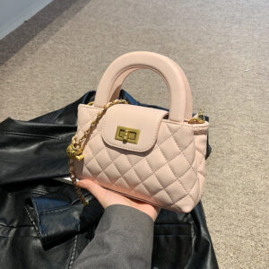 French Minority Diamond Pattern Chain Bag Springsummer Fashion Crossbody Bag