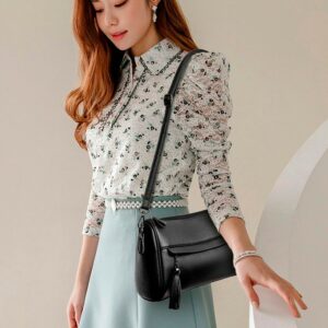 Middle Aged Fashionable One Shoulder Crossbody Bag