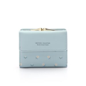 Alternative view of Fashion Women's PU Printed Tri-fold Clip Coin Purse