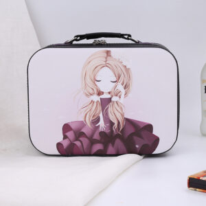 Alternative view of Portable Makeup Home Storage Box Cosmetic Bag