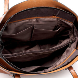Alternative view of new European fashion bags handbag shoulder bag tote bag winter oil