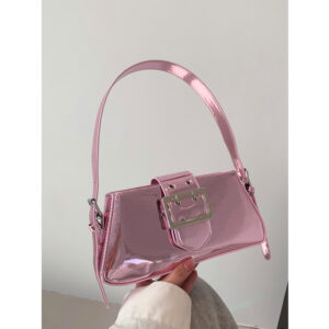 Alternative view of Women's Fashion Portable Patent Leather Underarm Bag